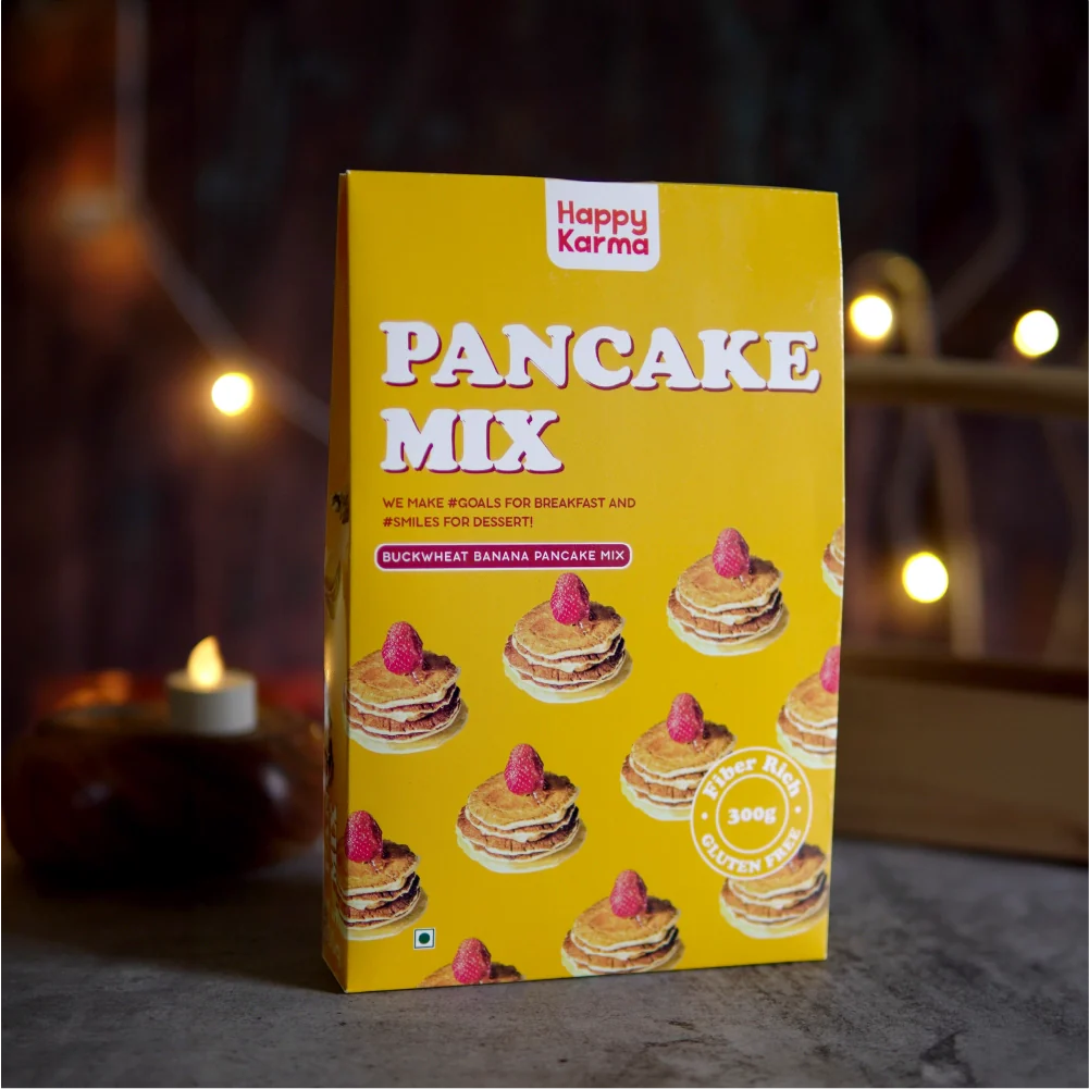 Happy Karma Pancake Mix | Buckwheat Banana | 300g -