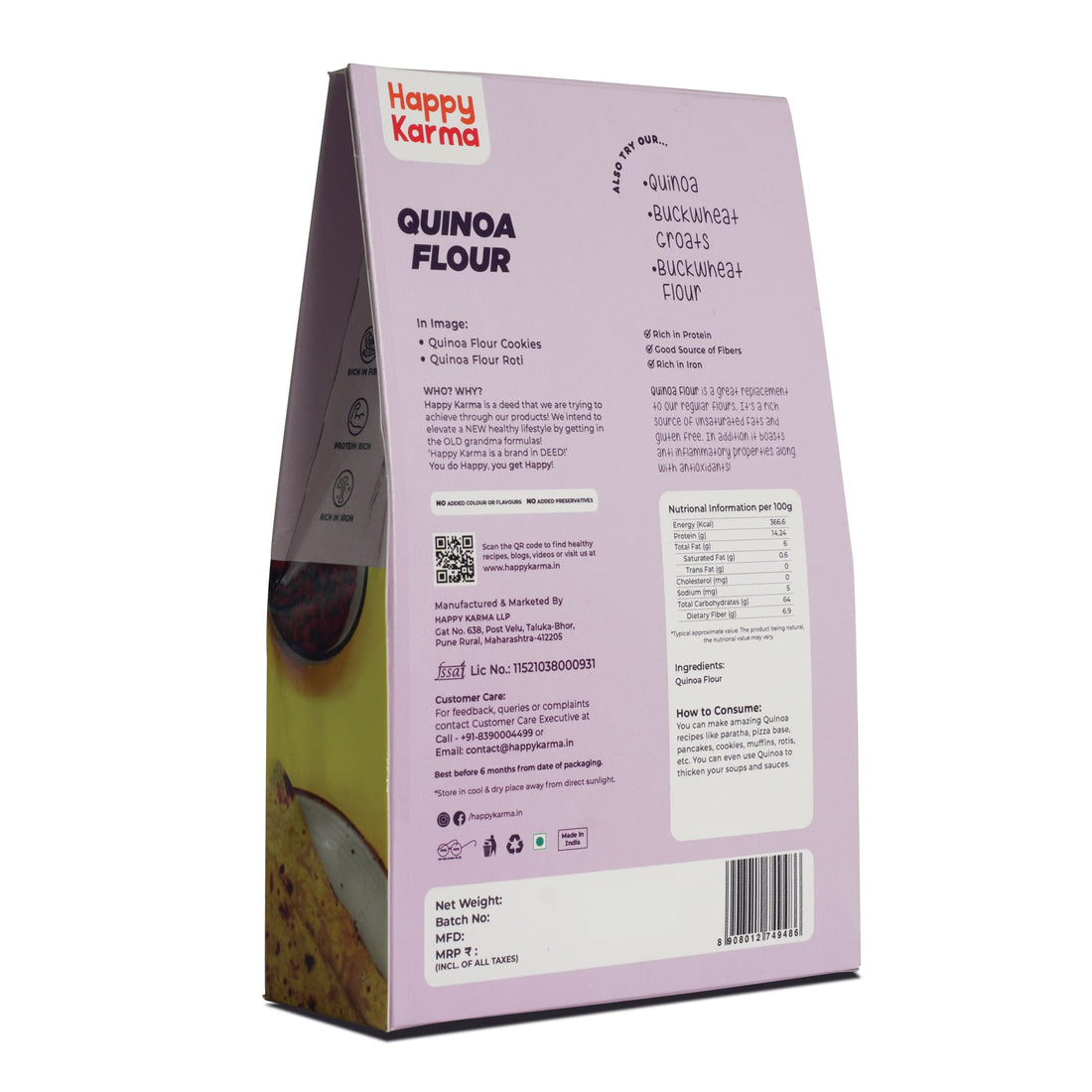 Happy Karma Quinoa Flour -650g